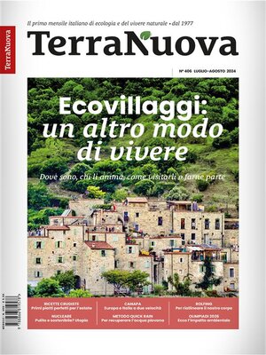 cover image of Terra Nuova Luglio-Agosto 2024